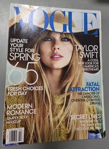 Vogue February 2012 - Taylor Swift by Mario Testino Isabeli Fontana Karlie Kloss - Picture 1 of 1