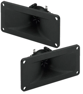 SHARD-LAB COPPIA TWEETER A TROMBA PIEZOELETTRICO 150Wx2 ACUTI PIEZO ELETTRICI 14,5 X 6,7cm