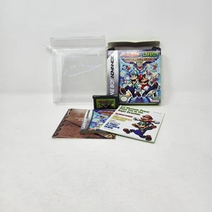 Mario + Luigi Superstar Saga Game Boy Advance Complete GBA CIB Tested Authentic - Picture 1 of 24
