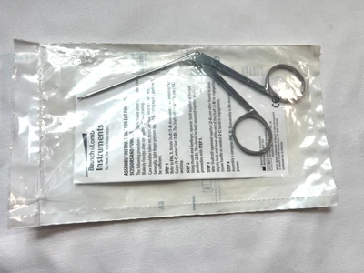 Tijera de cocodrilo Bausch&Lomb Storz N1705 QHL House-Bellucci 5 mm curva X 5,3" L Foto 1 de 2