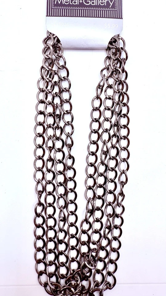 Corrente Gunmetal Gallery Metal 60"" - Imagem 1 de 2