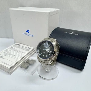 Casio / OCEANUS OCW-S100-1AJF Titanium Radio Solar Watch (JDM) from Japan - Picture 1 of 11