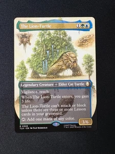 2025 MTG Avatar The Last Airbender The Lion-Turtle Borderless #328 - Picture 1 of 2