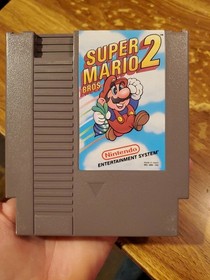 Super Mario Bros. 2 (Nintendo NES, 1988) ~ Cartridge~ Tested & Working