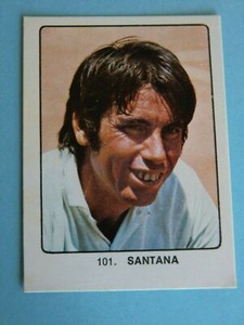 1970' SPANISH OLD CARD SPORT TENNIS MANOLO SANTANA