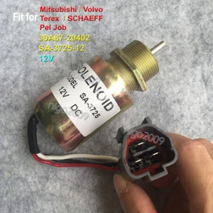 Solenoide de parada 30A87-20402 apto para Mitsubishi L3E S3L Volvo Terex SCHAEFF Pel Job - Imagen 1 de 6