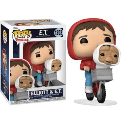 FUNKO POP! MOVIES E.T. EXTRA TERRESTRIAL - ELLIOTT & ET (1252) 40th VINYL FIGURE