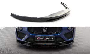 Splitter Sottoparaurti Tuning Anteriore Per Maserati Levante GTS / Trofeo Mk1 - Foto 1 di 6