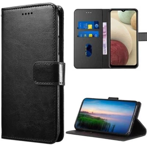 Coque Housse pour Samsung A04s A13 A21s A22 A32 A52 A53 Effet Cuir Portefeuille - Photo 1/10