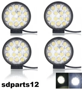 4X 42w Led Luce Lampada Faro Da Lavoro Supporto Flood Auto Barca Fuoristrada Lkw - Foto 1 di 8