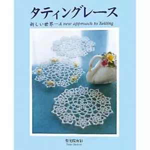 A New Approach to Tatting Lace /Japanese Knitting Craft Pattern Book - Picture 1 of 12