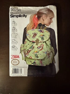 Simplicity Pattern S0736 Backpacks & Messenger Bag - One Size - Image 1 of 2