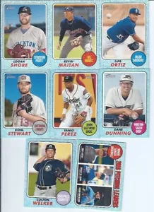 Colton Welker 2017 Topps Heritage Minors Blue Parallel #ed / 99 - Picture 1 of 1