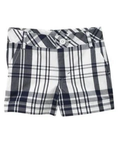 GYMBOREE SPRING SOCIAL BLUE PLAID WOVEN EASTER SHORTS 5 6 7 9 NWT - Picture 1 of 2