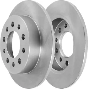 Juego de rotores de freno de disco trasero de 10,16 pulgadas (258 mm) para Hyundai Tiburon 2003-2008 - Imagen 1 de 1