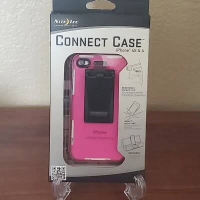 Funda Nite Ize Connect iPhone 4S y 4 Rosa Foto 1 de 3
