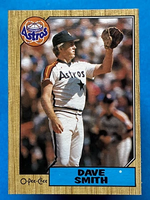 1987 O-Pee-Chee Dave Smith #50 - Image 1 of 2