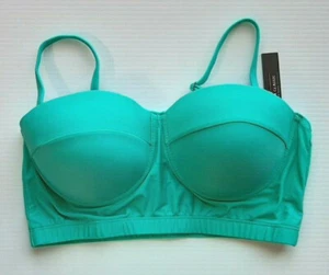 Nuevo con etiquetas Traje de baño único y clásico para mujer verde espuma marina Top Correas extraíbles XLarge - Imagen 1 de 2