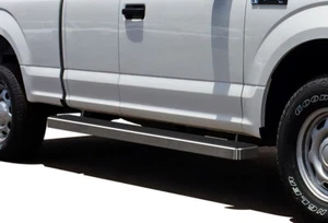 APS Stainless Steel 6in Side Steps Fit 15-25 Ford F150 Super Cab & 17-25 F250 - Picture 1 of 6