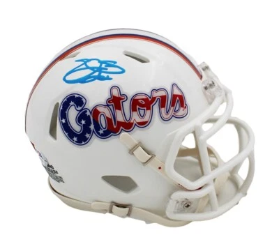 Minicasco firmado por Emmitt Smith Florida Gators Speed Stars and Stripes NCAA Foto 1 de 2