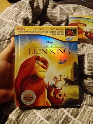 NEW DISNEY THE LION KING BLURAY DVD DIGITAL HD TARGET EXCLUSIVE DIGIBOOK FILMCEL - Image 1 of 2