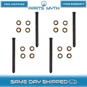 New Door Hinge Pin & Bushings 4 Kits For 1967-1989 Pontiac Oldsmobile - Picture 1 of 5