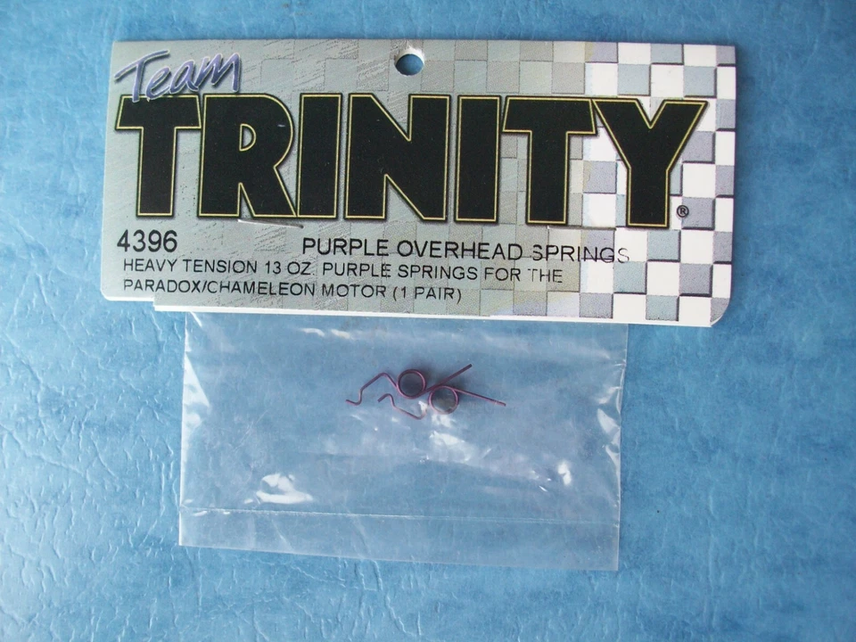 TRINITY 4396 BRUSHED MOTOR SPRINGS HEAVY PURPLE 13 OZ PARADOX CHAMELEON TRK4396 - Image 1 of 1