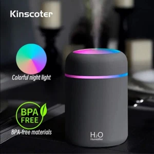 300ml H20 Air Humidifier Portable Mini USB Aroma Diffuser With Cool Mist. - Picture 1 of 6