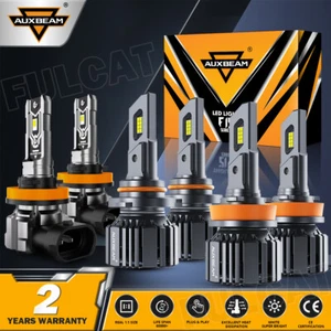 For Toyota 4Runner 2010-2024 Canbus LED Headlight Bulbs High/Low Fog Light 6500K - Picture 1 of 12