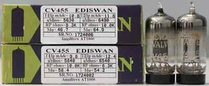 CV455 ECC81 Ediswan Made in England Amplitrex tested 1MP #1724006 1724002 - Picture 1 of 11