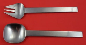 Vintage Edelstahl Tafelgabel & Löffel in Fundamentum von Carl Mertens - Bild 1 von 7