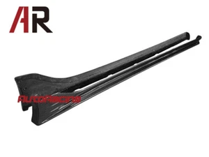 STI Type Carbon Fiber Side Skirts Lip Fit For 2013-2016 Subaru BRZ - Bild 1 von 2