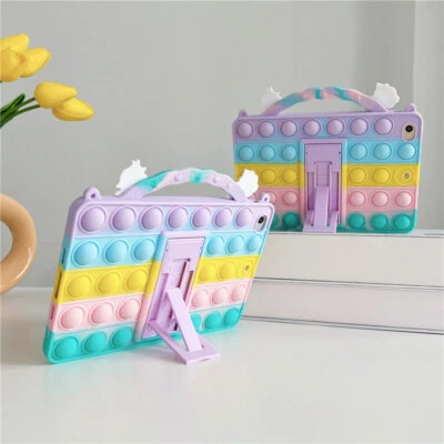 Kids Safe Shockproof Case Cover w/ Strap For Samsung Galaxy Tab A A7 A8 S6 Lite - Image 1 of 4