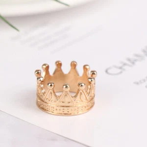 Fashion Metal Crown For Dolls Kids Princess Empress Dollhouse Headwear Gift U5 - Imagen 1 de 15