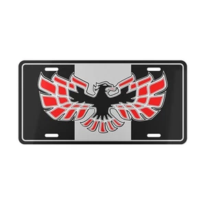 Pontiac Firebird  Novelty License Plate Black - Picture 1 of 1