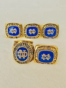 5 PCS Notre Dame Championship Display fan Ring Set, US SHIP 1924-46 - Picture 1 of 3