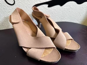 Pedro Garcia Women’s Ankle Suede Heel Sandals Size: 8/39 ( Pre-owned ) - Picture 1 of 5