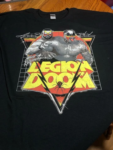 Road Warriors LOD What a Rush Wrestling 5XL T-Shirt Cover