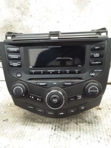 2003-2007 Honda Accord Radio Receiver CD Player W/o Navigation Automatic Sdn OEM - Foto 1 di 2