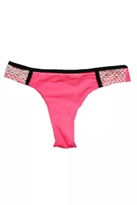 California Waves Coral Tonal Crochet-Trim Hipster Bikini Bottom XL - Picture 1 of 3