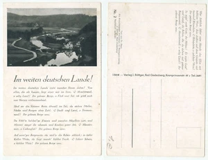 43901 - ¡En el vasto país alemán! - Letra de la canción - postal antigua - Imagen 1 de 1