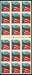 US Scott 3495a Flag Scheibe 18 MNH - Bild 1 von 1