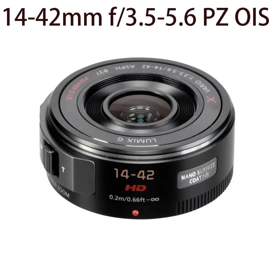 Lumix G X Vario 14-42mm f/3.5-5.6 PZ OIS Lens for Panasonic M4/3-Mount 95% New - Image 1 of 4