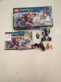 Lego Agents 2.0 Goldtooths Getaway Set Missing One Part With Box