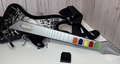 Psyclone Essentials Wireless Guitar for Playstation 2 (PSE1979) Tested w/ Dongle - Image 1 of 4