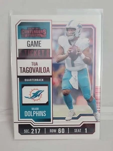 2023 Panini Contenders - Biglietto Gioco Rosso #64 Tua Tagovailoa - Foto 1 di 1