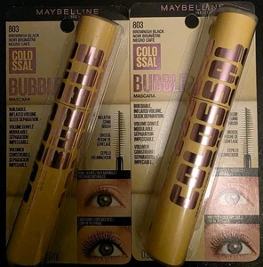 2 Maybelline Colossal BUBBLE Mascara Shade 803 Brownish Black - Picture 1 of 2