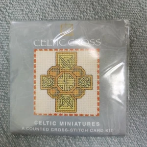 Kit bordado punto de cruz celta Heritage Miniatures en marco - Imagen 1 de 5
