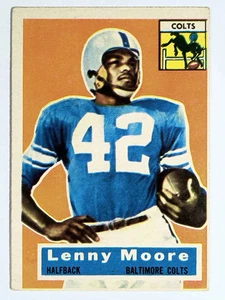 Lenny Moore RC 1956 Topps #60 (VGEX) - Imagen 1 de 2