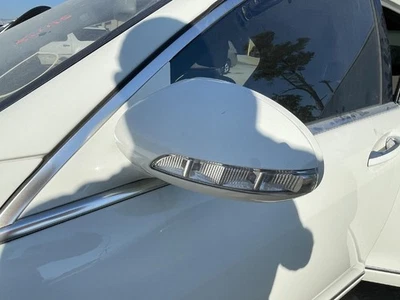 2007-2009 MERCEDES BENZ S550 Power Side View Mirror Left Driver White     979482 Foto 1 de 4